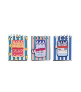 BLOCK DE NOTAS MAGNETICO SARDINAS SURTIDO
