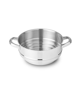CACEROLA VAPOR TRIPLE 20cm SILAMPOS SICA ALFA