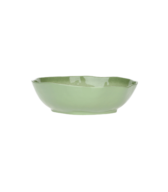 ENSALADERA VERDE ATMOSFERA 36X11CM