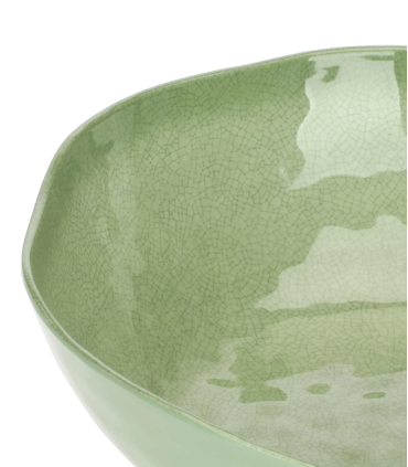 ENSALADERA VERDE ATMOSFERA 36X11CM