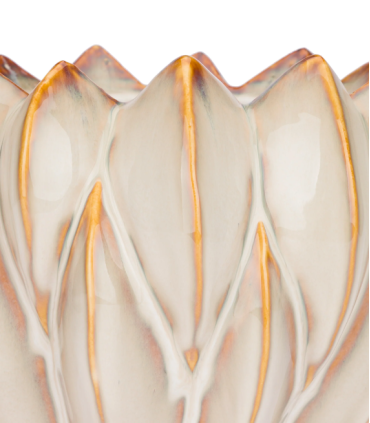 MACETERO  CREMA BRASSICA  26X16CM