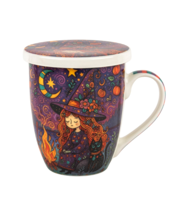 MUG CONFILTRO BRUJA CAJA REGALO