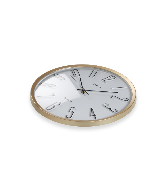 RELOJ PARED BLANCO 33CM