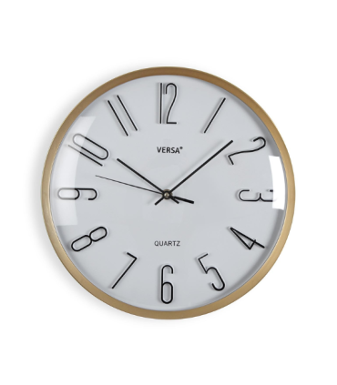 RELOJ PARED BLANCO 33CM