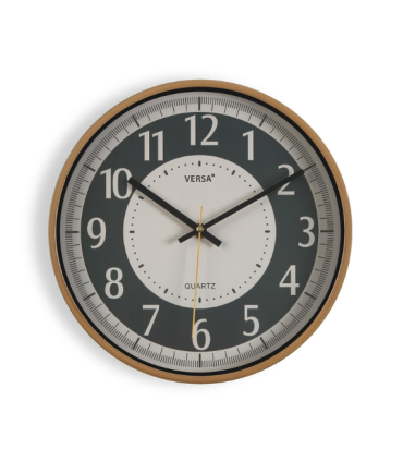 RELOJ PARED GRIS 30CM