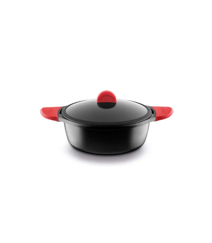 CACEROLA ALTA INDUCTION 20CM CON TAPA CASTEY
