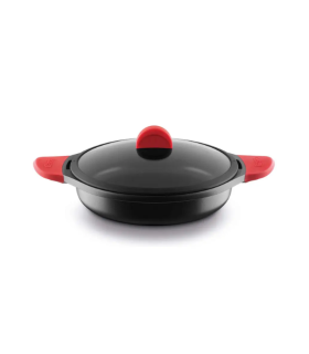 CACEROLA BAJA INDUCTION 32CM CON TAPA CASTEY