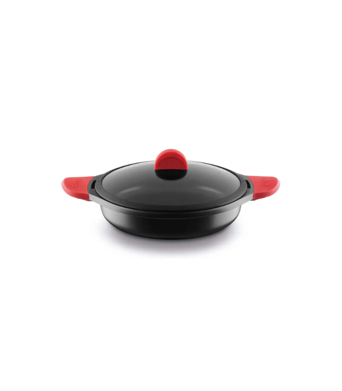 CACEROLA BAJA INDUCTION 32CM CON TAPA CASTEY