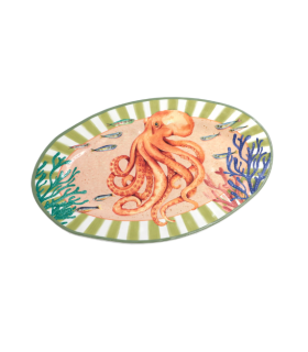 BANDEJA OVAL MELAMINA 45X30CM LITORALE