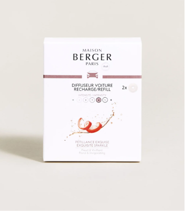 RECARGAS DIFUSOR DE COCHE BERGER PETILLANCE EXQUISE