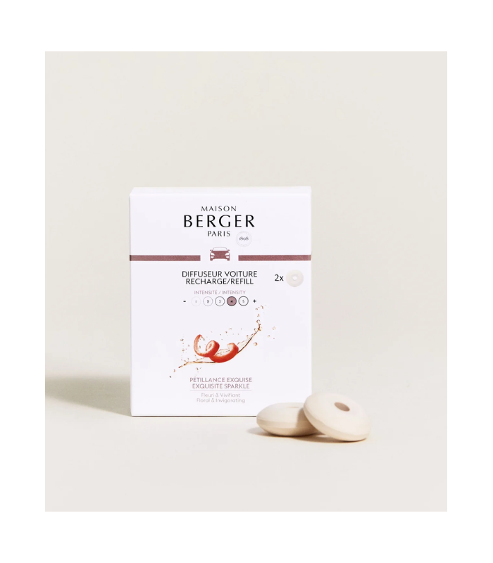 RECARGAS DIFUSOR DE COCHE BERGER PETILLANCE EXQUISE