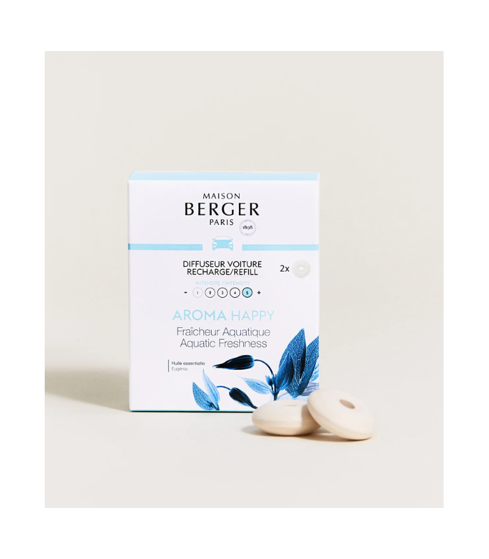 RECARGAS DIFUSOR COCHE BERGER AROMA HAPPY