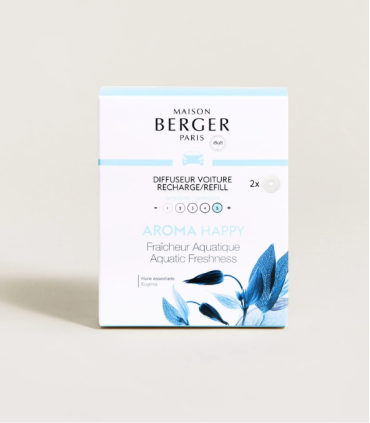 RECARGAS DIFUSOR COCHE BERGER AROMA HAPPY