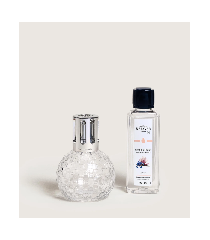 COFRE LAMPARA BERGER DISCO  TRANSPARENTE