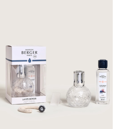 COFRE LAMPARA BERGER DISCO  TRANSPARENTE
