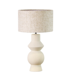 LAMPARA SOBREMESA HADES BLANCA 50CM