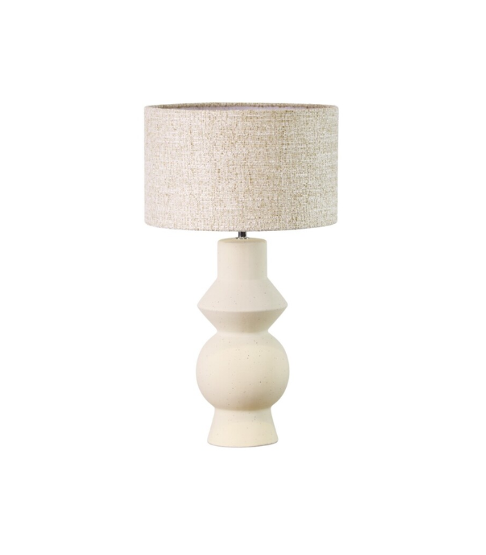 LAMPARA SOBREMESA HADES BLANCA 50CM