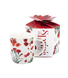 MUG FLORES ROJAS CAJA ESPECIAL