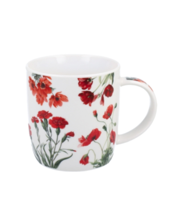 MUG FLORES ROJAS CAJA ESPECIAL