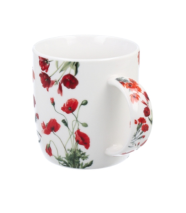 MUG FLORES ROJAS CAJA ESPECIAL