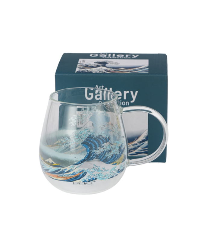 MUG JUMBO VIDRIO HOKUSAI