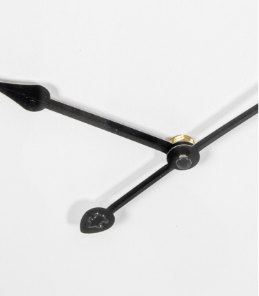 RELOJ PARED 60CM METAL HIERRO 60X64X6,5CM