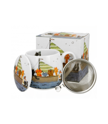 TAZA INFUSION GATOS MARINEROS