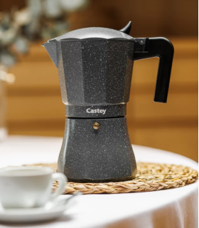 CAFETERA ITALIANA 9 TAZAS VULCANO CASTEY