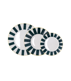 VAJILLA PORCELANA 18PZS CHERRY