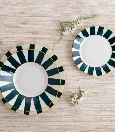 VAJILLA PORCELANA 18PZS CHERRY