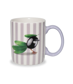 TAZA ACEITUNA 330ML NEW BONE CHINA