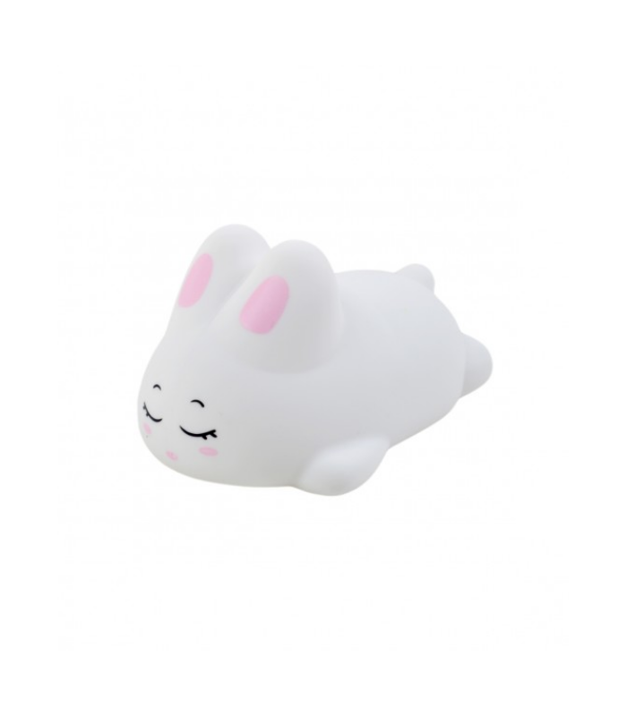 SOBREMESA BUNNY ROSA LED 2W BATERIA RECARGABLE