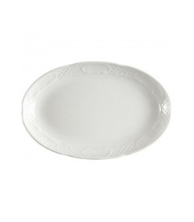 FUENTE OVAL FLORA -AUGUSTA 36X25CM