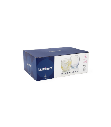 CAJA 6 VASO SALTO FB LUM 35CL VERSAILLES