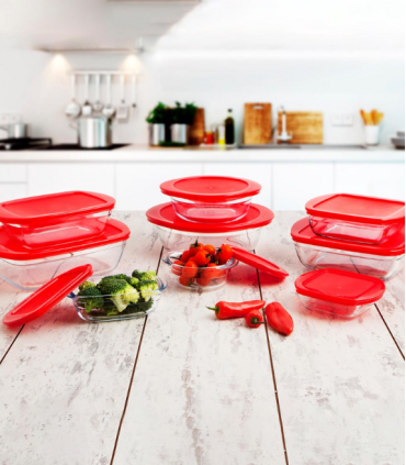 RECIP CUAD T 25X22X7CM 2.2L COOK&ST