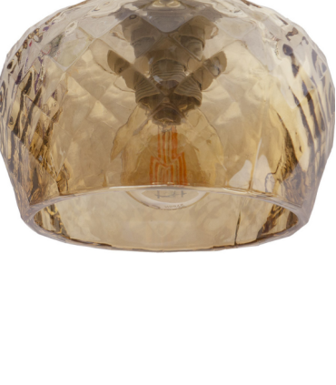 COLGANTE ESTELA 1E27 MARRON REG13