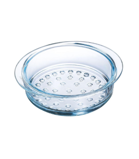 CESTA VAPOR VIDRIO 20CM PYREX