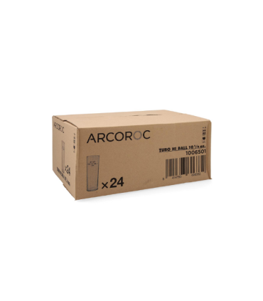 CAJA 24 VASO TUBO N/T 30CL ARC