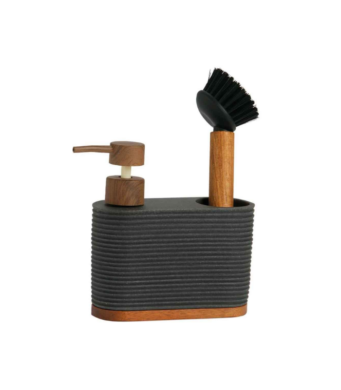 DISPENSADOR POLI/ACACIA GRIS