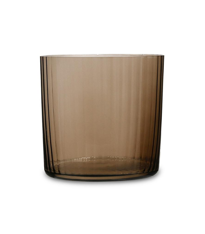 CAJA 6 VASO FB 35CL OPTIC GRIS BOHEMIA