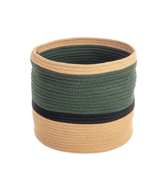 CESTA  ABODE NATURAL-VERDE