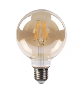 BOMBILLA FILAMENTO GLOBO 8W 750LM E27 AMBAR 2700K