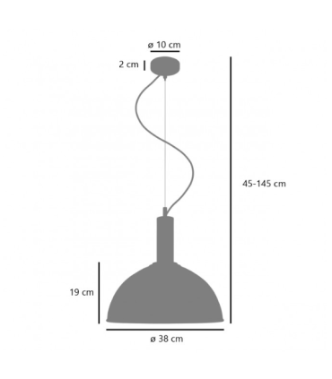 COLGANTE FERTILIA  AMBAR 1 E-27
