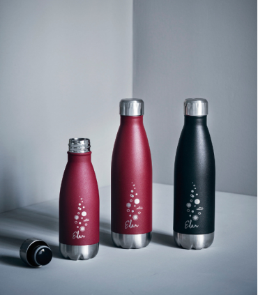 BOTELLA INOX ROJA 750ML