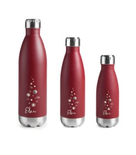 BOTELLA INOX ROJA 750ML