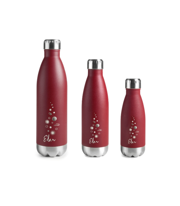BOTELLA INOX ROJA 750ML