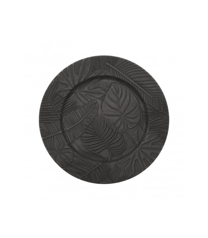 BAJOPLATO HOJAS NEGRO
