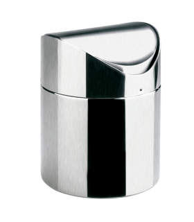 PAPELERA SOBREMESA INOX