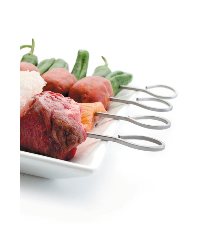 PACK 6 PINCHO MORUNO INOX
