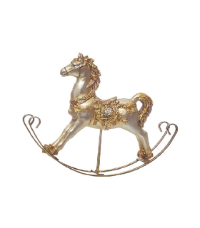 CABALLO NAVIDAD POLIRESINA